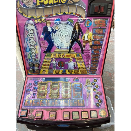 247A - A Barcrest Austin Powers electric coin operated fruit machine - approx. 180cm high x 68cm wide x 66c... 