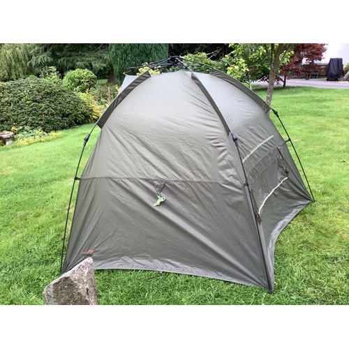 1017 - Three items, one TF Gear fishing shelter/bivvy, one 3m x 3m folding gazebo and one Outsunny 3m x 3m ... 