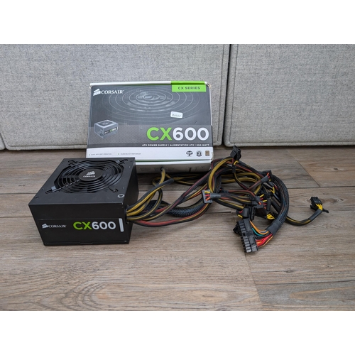 728 - A boxed Corsair CX600 computer power supply