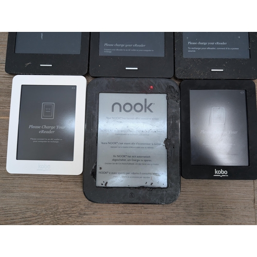 729 - Six E-readers to include Nook, Kobo etc.