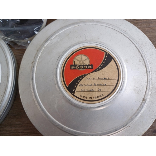 615 - A collection of 8mm home movies to include cases labelled 'Tour of England Scotland & Wales 1956', '... 