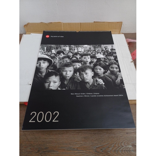 636 - A collection of Photography calendars to include Leica 1990, 2002, 2005, Kodak 1989, 1991 etc.