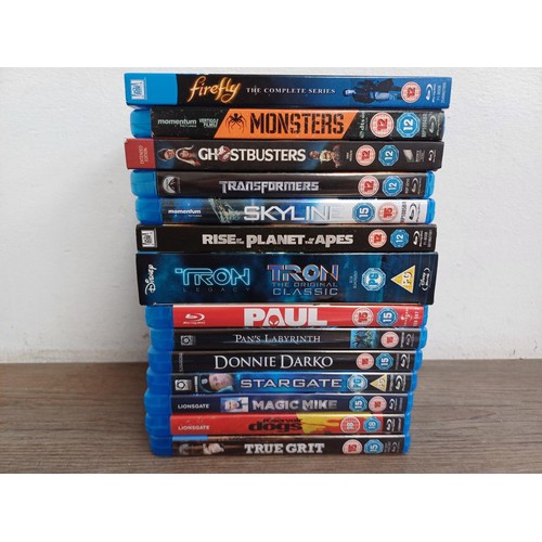 644 - A collection of Blu-rays, sealed titles to include Escape From New York, Super 8, Layer Cake, Limitl... 