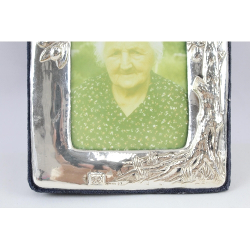 2194 - A .925 silver photo frame - approx. 19cm high x 15cm wide