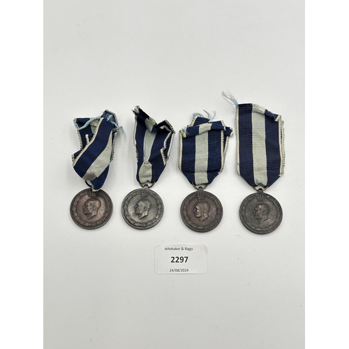 2297 - Four WWII Greek 1940-1941 War medals