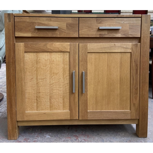 171 - An Arighi Bianchi oak sideboard - approx. 87cm high x 97cm wide x 45cm deep