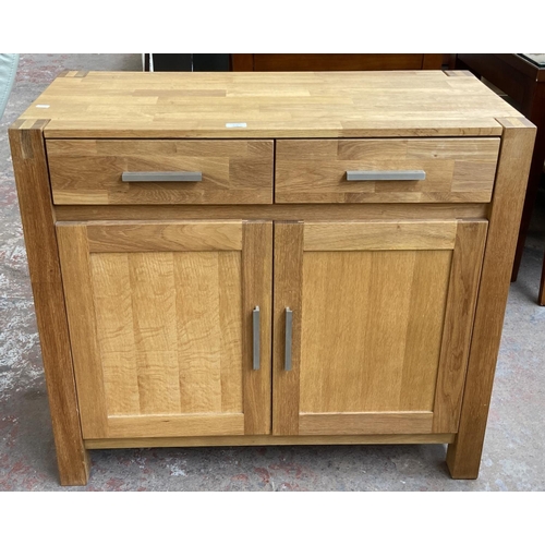 171 - An Arighi Bianchi oak sideboard - approx. 87cm high x 97cm wide x 45cm deep