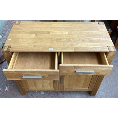 171 - An Arighi Bianchi oak sideboard - approx. 87cm high x 97cm wide x 45cm deep