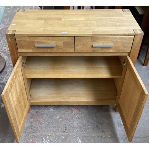 171 - An Arighi Bianchi oak sideboard - approx. 87cm high x 97cm wide x 45cm deep