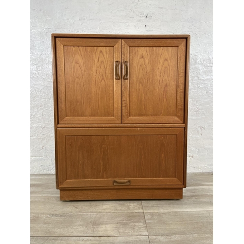 176 - A G Plan Fresco teak TV cabinet - approx. 103cm high x 81cm wide x 47cm deep