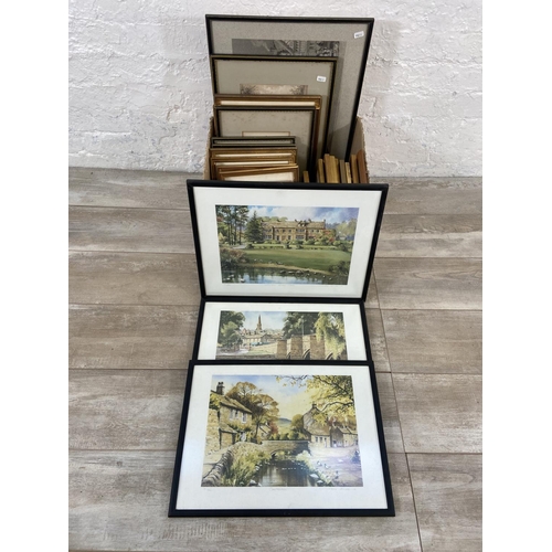 267 - Twenty six framed prints