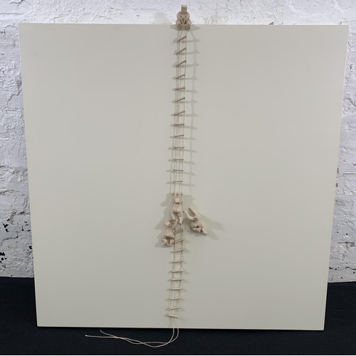 292A - A Daisy Boman (b. 1948) 'Reaching The Limit' limited edition 24/95 resin wall sculpture released Oct... 