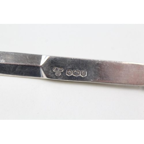 2202A - A hallmarked sterling silver novelty meat skewer letter opener - approx. gross weight 53g