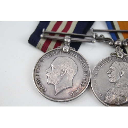 2266 - Three WWI medals presented to 362964 Gnr J. Peddle R.G.A R.A, one War, one Victory and one Bravery