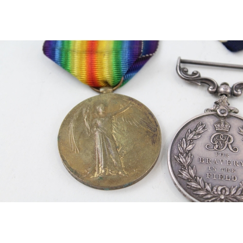 2266 - Three WWI medals presented to 362964 Gnr J. Peddle R.G.A R.A, one War, one Victory and one Bravery