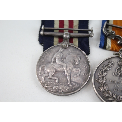 2266 - Three WWI medals presented to 362964 Gnr J. Peddle R.G.A R.A, one War, one Victory and one Bravery