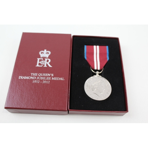 2270 - A boxed Queens Diamond Jubilee Medal 1952 - 2012