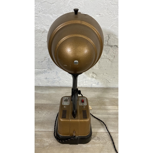 119 - A mid 20th century Hanovia Lamps portable ultraviolet lamp - approx. 55cm high