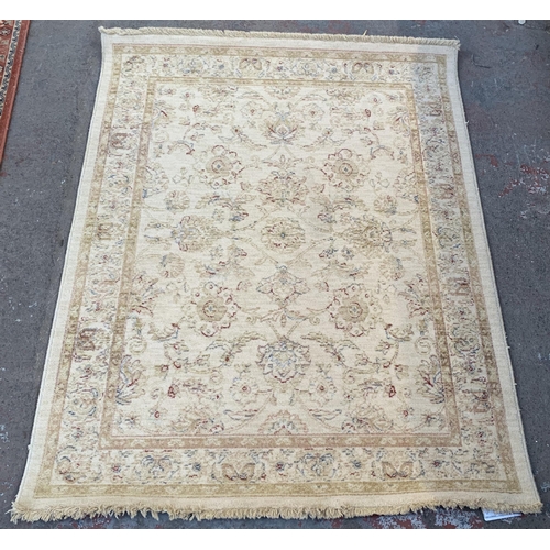 15 - A John Lewis Kabir Goby machine woven 100% wool pile rug - approx. 155cm x 120cm