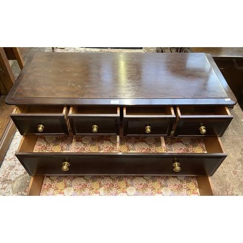 59 - A Stag Minstrel mahogany chest of drawers - approx. 72cm high x 106cm wide x 46cm deep