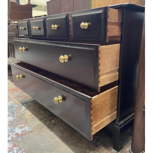 59 - A Stag Minstrel mahogany chest of drawers - approx. 72cm high x 106cm wide x 46cm deep