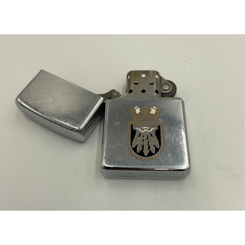 2263 - Three Zippo cigarette lighters