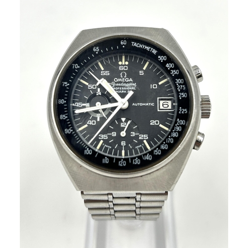 2184 - A 1970s Omega Speedmaster Professional Mark IV automatic chronograph 42mm men's wristwatch