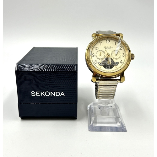 2186 - A boxed Sekonda Classique automatic men's wristwatch