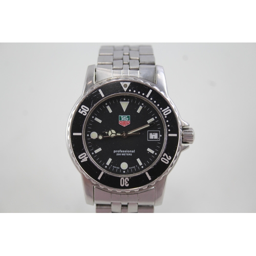 2167 - A Tag Heuer Professional stainless steel quartz men's wristwatch - ref no. WD1210-G-20