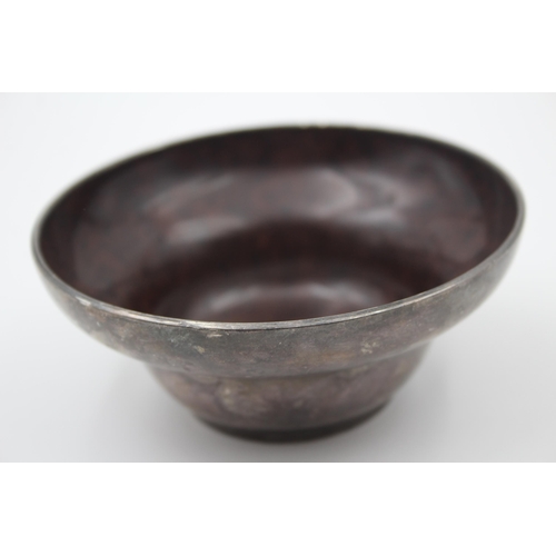 2204 - A Joseph Gloster Ltd hallmarked sterling silver and Bakelite bowl, patent no. 325841 - approx. gross... 