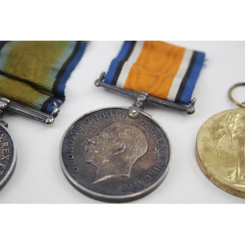 2280 - Three WWI British medals, one Victory presented to Lieut. S. R. Edwards, one War presented to 27-633... 