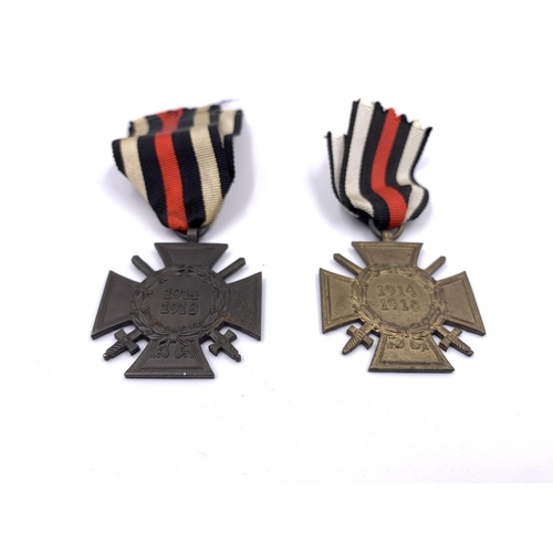 2299 - Five WWI German Cross of Honour medals