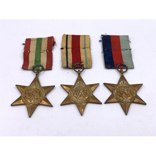 2307 - Six WWII medals presented to C303203 H. Hess