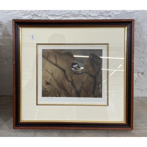 223 - Two framed Steven Townsend limited edition pencil signed photographs of birds, both 272/400 - approx... 