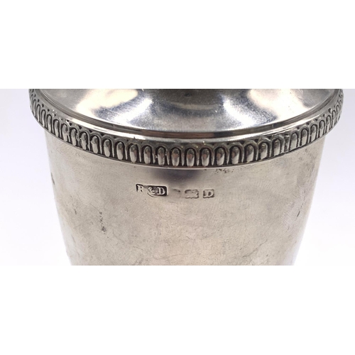 2240 - A hallmarked sterling silver sugar shaker, believed to be dated 1928 - approx. gross weight 152g