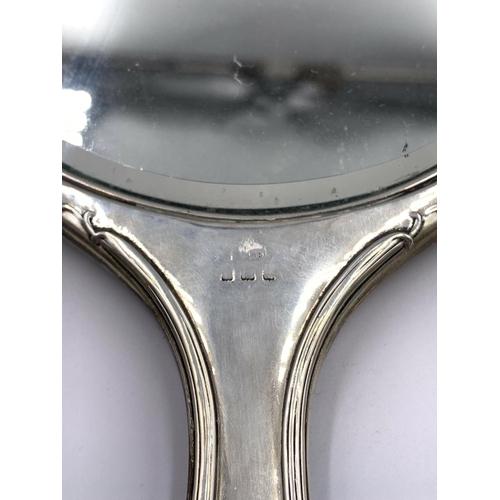 2242 - Three hallmarked Birmingham silver dressing table accessories - approx. gross weight 550g excluding ... 