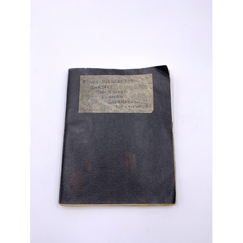 2266A - A mid 20th century banknote album containing Prisoners of War Camps one and five shillings confineme... 