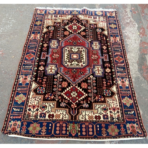 152 - A vintage Turkish machine woven rug