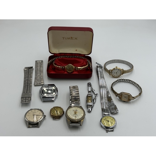 2175 - A collection of men's and lady's wristwatches to include Lord Nelson, Poljot, Rotary, Medana etc.