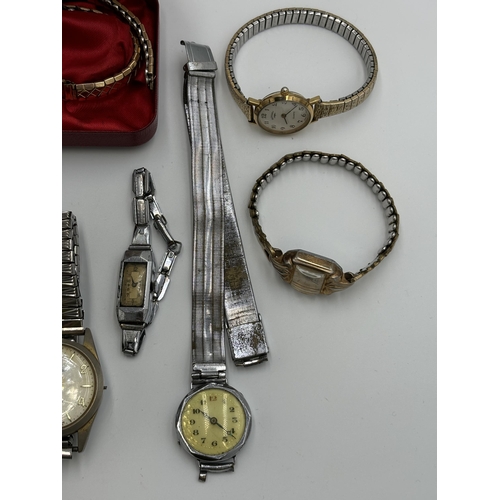 2175 - A collection of men's and lady's wristwatches to include Lord Nelson, Poljot, Rotary, Medana etc.