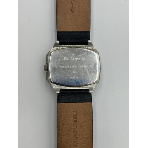 2198 - Three Ben Sherman quartz men's wristwatches