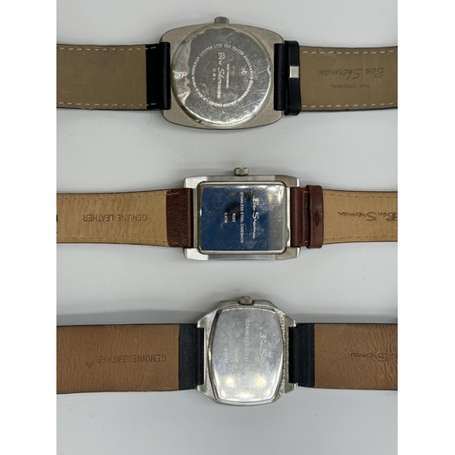 2198 - Three Ben Sherman quartz men's wristwatches