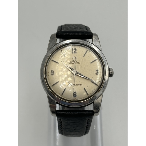 2196 - A vintage Omega Seamaster automatic men's wristwatch