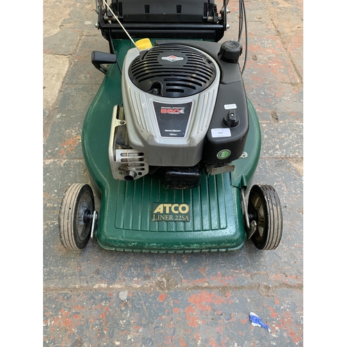 1085 - An Atco Liner 22SA petrol roller mower with Briggs & Stratton 850E engine