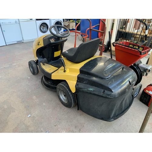 1091 - An AL-KO T750 Comfort ride-on petrol lawnmower