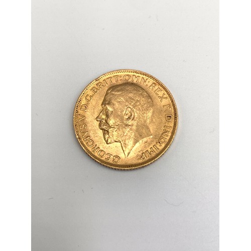 2260 - A 1911 George V 22ct gold full sovereign - approx. gross weight 8g