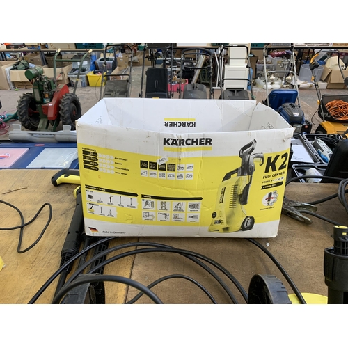 1061 - A Karcher K2 Full Control pressure washer