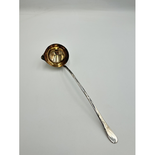 2197 - A hallmarked Birmingham silver ladle, dated 1983 - approx. gross weight 96g