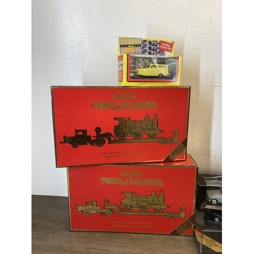 439 - A collection of boxed diecast model vehicles to include Corgi Heavy Haulage Limited Edition I.R. Dun... 