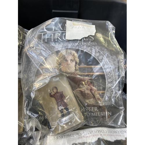 462 - A large collection of Eaglemoss Publication Game of Thrones official hand-painted collector's models